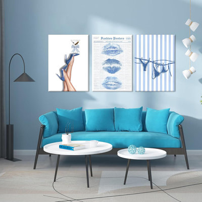 3 Piece Wrapped Canvas Print