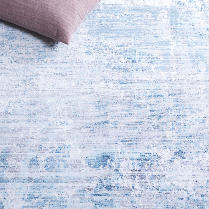 Ivoryrose Performance Machine Washable Abstract Rug, Rectangle 5' x 8'