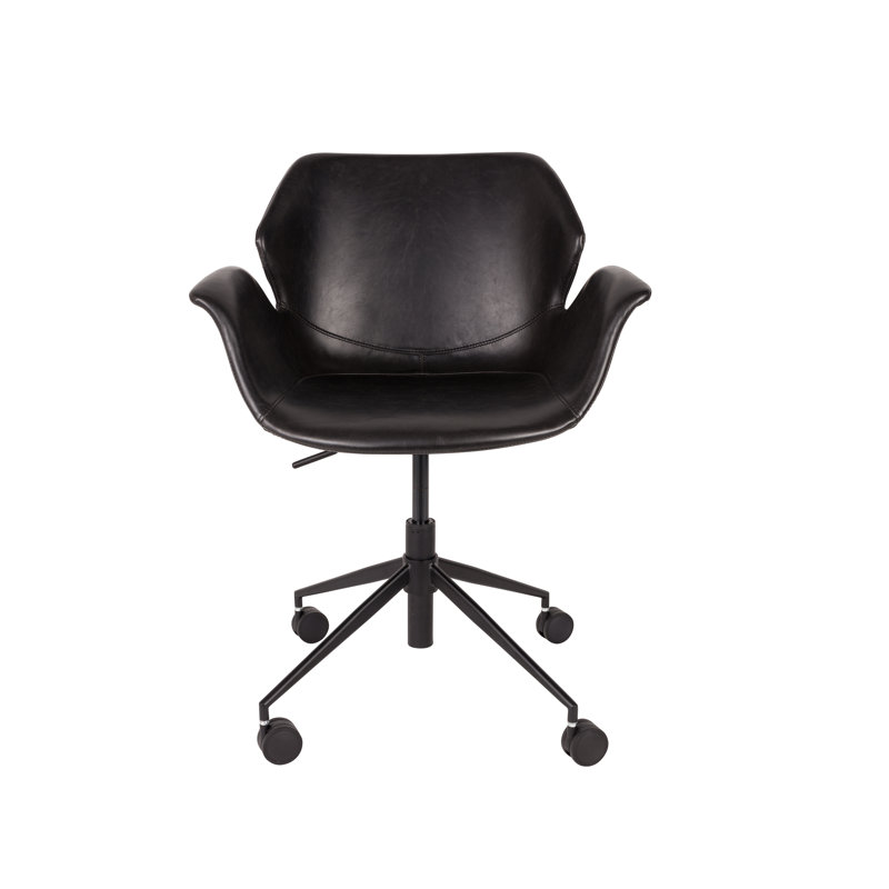 Nikki Swivel Task Chair, Black