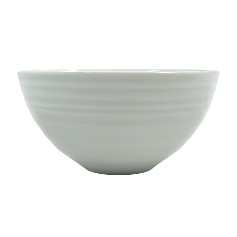 Canvas Home Daniel Smith Porcelain 4 Piece Dinnerware Set, Service For 1, Smoke