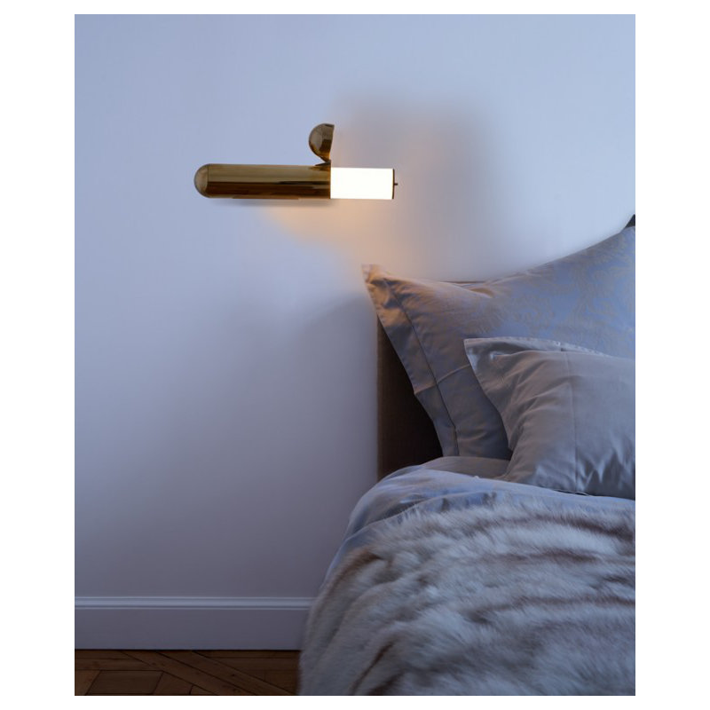 ISP Solid Brass LED Flush Mounted Sconce
