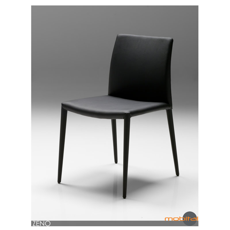 Zeno Side Chair, Noir