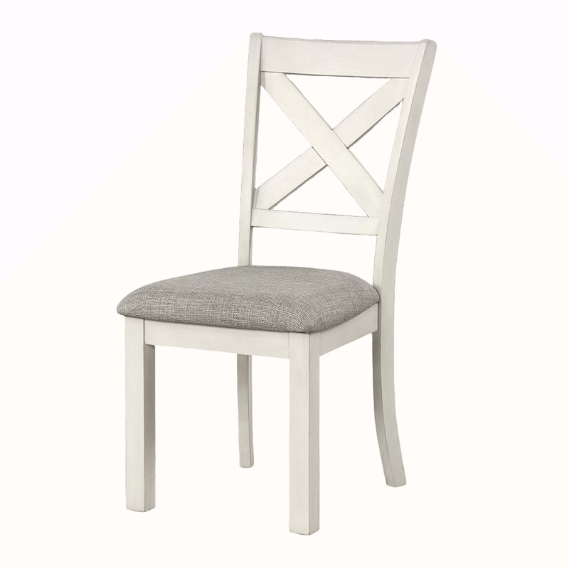 Chaise à coussins à dossier croisé 2 pièces Modern Modern