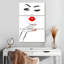 Femme de la Navette aux lèvres rouges-108504949