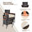Nadkar 6 - Person Acacia Solid Wood Patio Dining Set Umbrella Hole Included Rectangular Table with Cushions Included