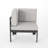 Outdoor Aluminum V Shape Sofa Sectional