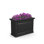 Pot à fleurs en résine avec réservoir d'eau Nantucket