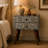 Caramel Edessa Bone Inlay Bedside
