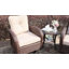  Ensemble de chaises berçantes 3 pièces pour l'extérieur-458424413