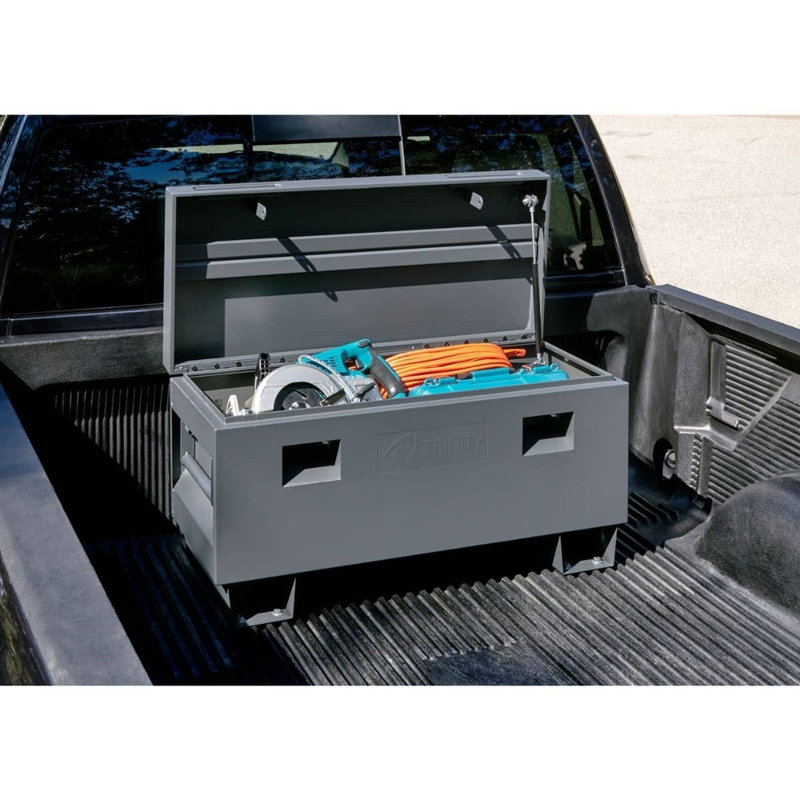 TRINITY Job Site Box Gray, 18.5" H x 36" W x 15.75" D