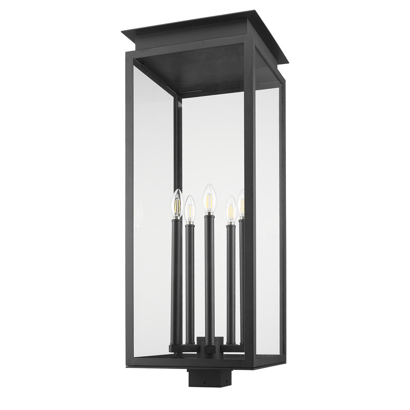 Luminaire d'extérieur pour poteau 5 lumières Olsen