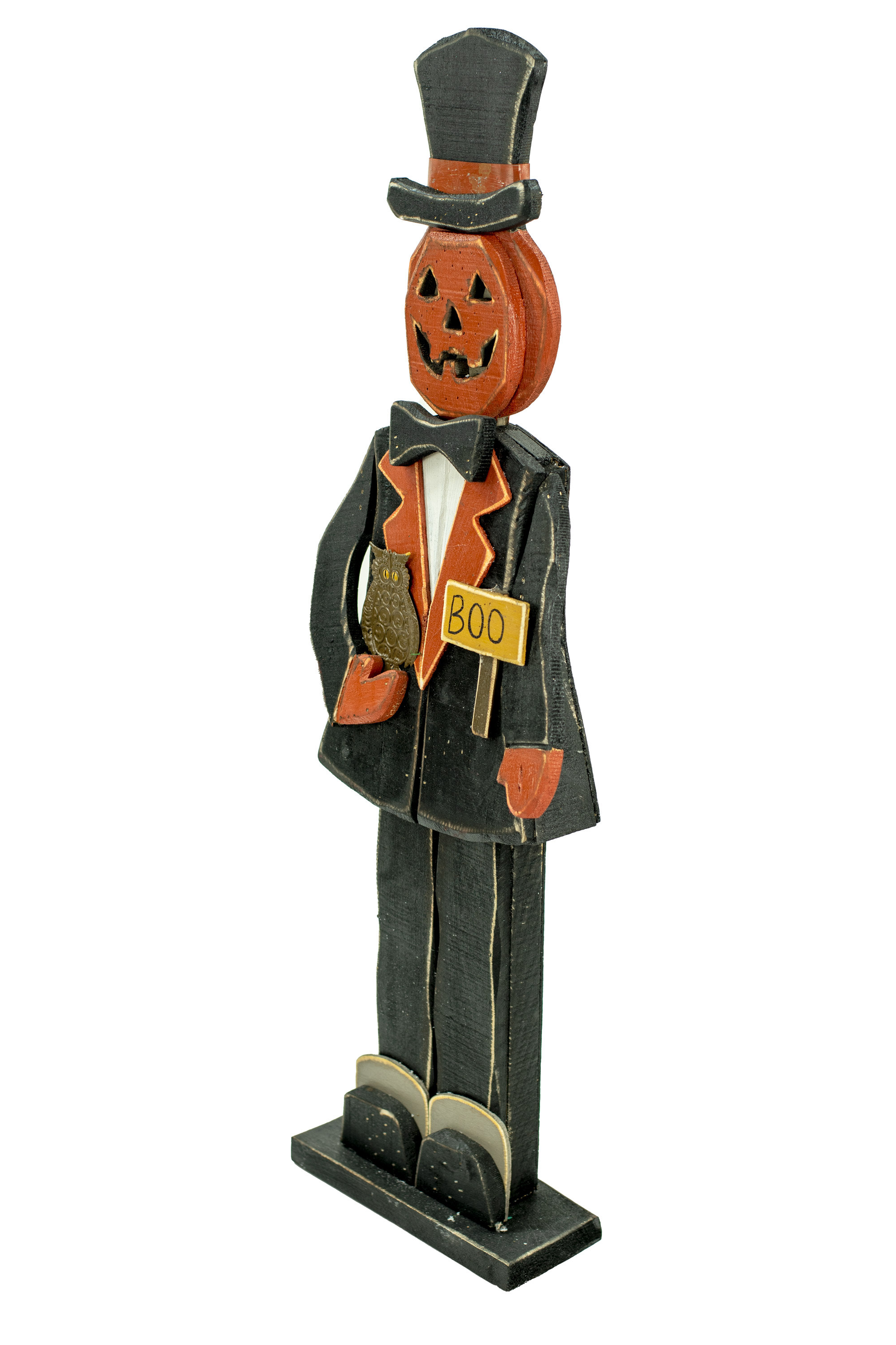 The Twillery Co.® Painted Wood Halloween Mummy Figurine & Reviews