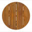 Table d'appoint ronde en acacia