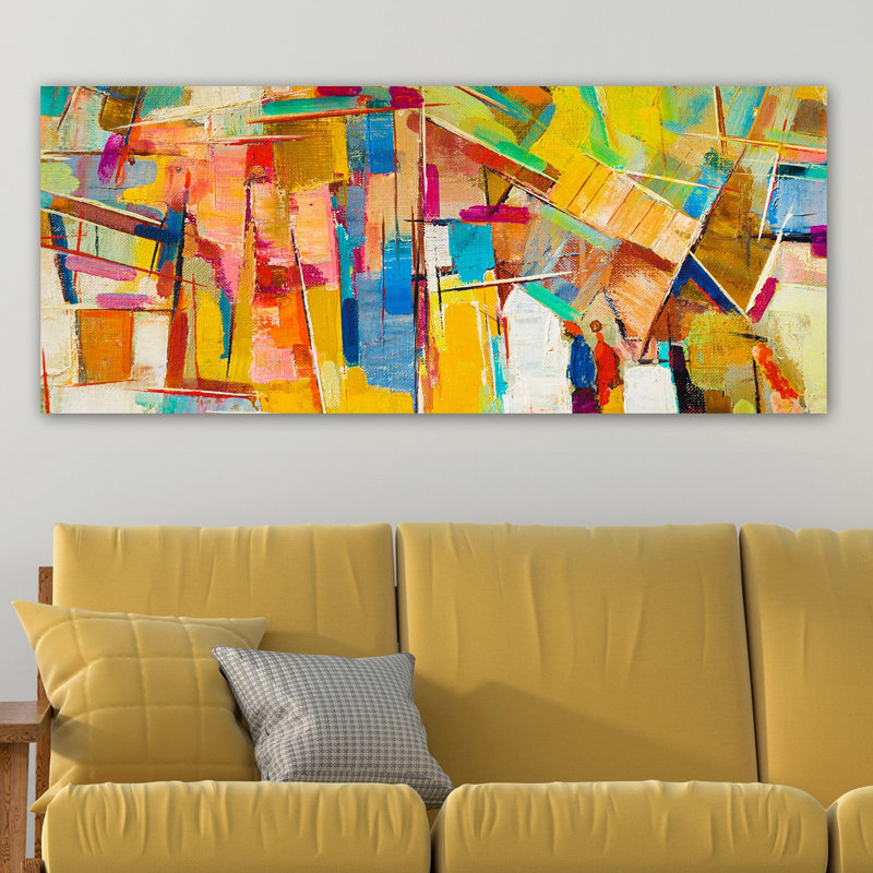 Peinture sur toile tendue