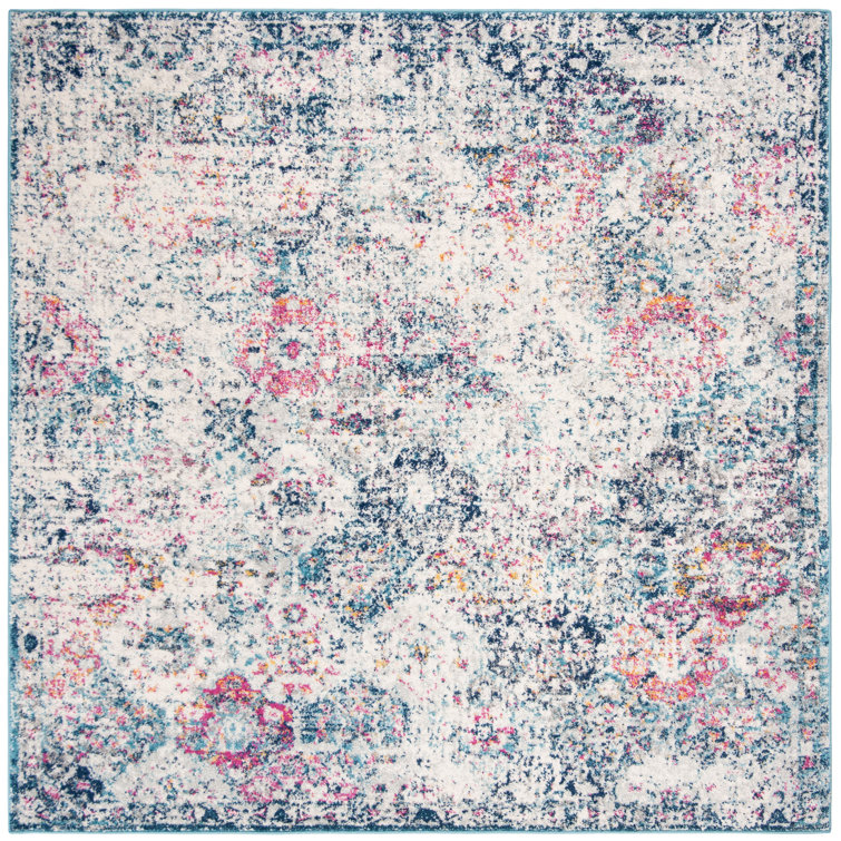 Cronin Navy/Teal Area Rug