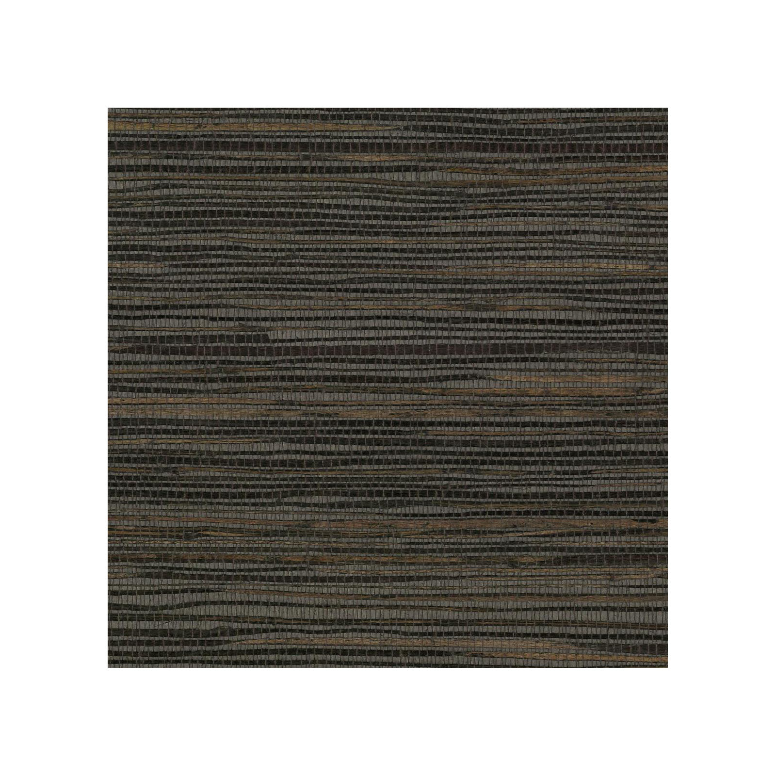 Wallace Grass Cloth Double Roll, Black