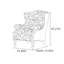 Fauteuil d'appoint Avnee