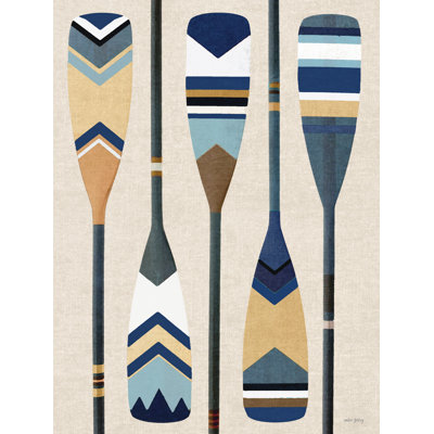 Painted Paddles I by Amber Sterling