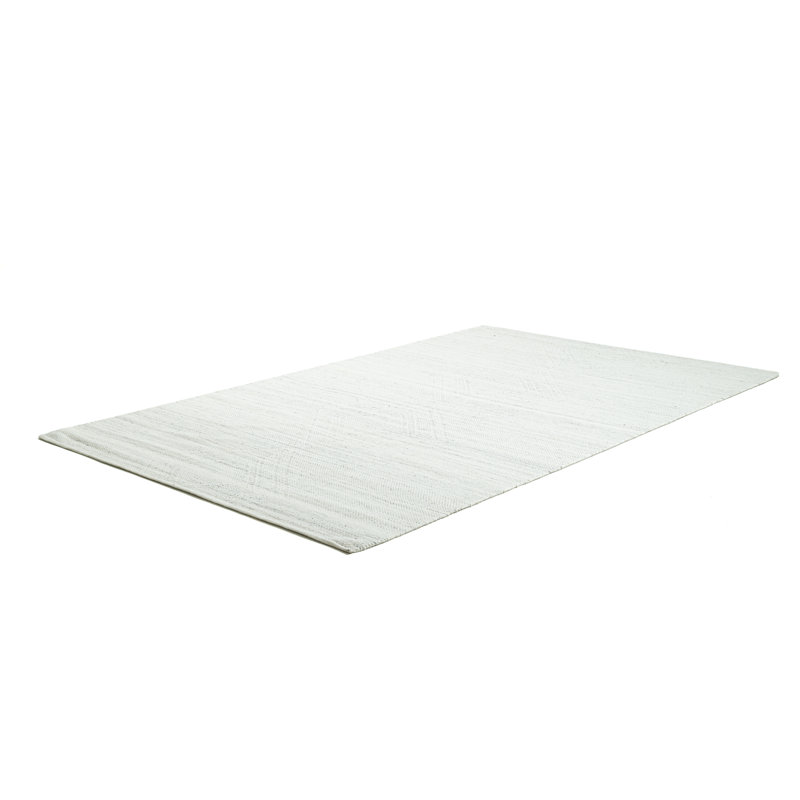 Rectangular Geometric Wool Hand Woven Area Rug, Rectangle 170 x 240cm