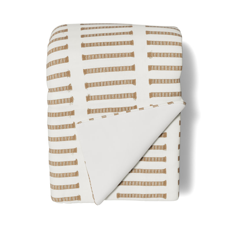 Latera Throw Blanket, Taupe