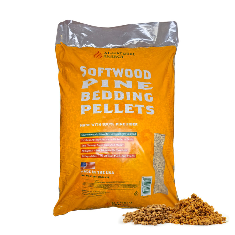 Softwood Bedding Pellets 40 Lb Bag