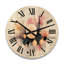 Horloge murale en bois massif Paynesville-2013131186