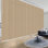 Dunmore Cream 10-Panel Double Rail White Panel Track Extendable 120"-218"W x 94"H, Panel width 23.5"