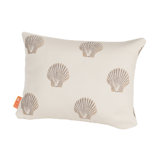 Coastal Geometric Reversible Throw Pillow