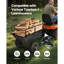Remorque à benne basculante 500 lb Remorque de jardin en plastique Ft