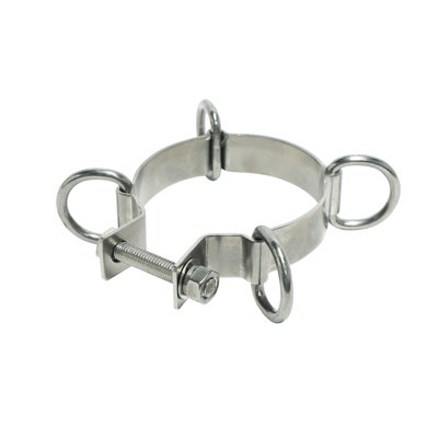 Stainless Steel D-ring Clamp - Sun Shade Sail Pole Accessories