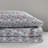 3 PCS Sheet Set Grey Ski Jump