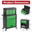 8-Drawer Tool Chest with Wheels，2-In-1 Detachable Metal Toolbox Storage Cabinet Organizer（GREENBLACK）-331515410
