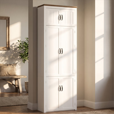 Armoire de rangement pour arbre d'entrée 90,5 po avec 12 compartiments à chaussures et tablettes