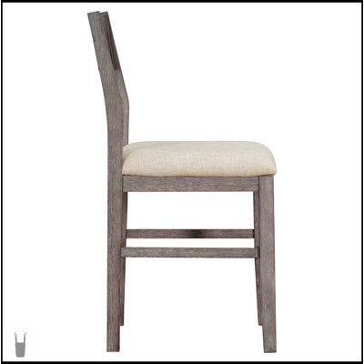 Counter Height 5-Piece Dining Table Set With Solid Wood Construction And Space-Saving Design, Perfect For Rustic And Modern Kitchens.