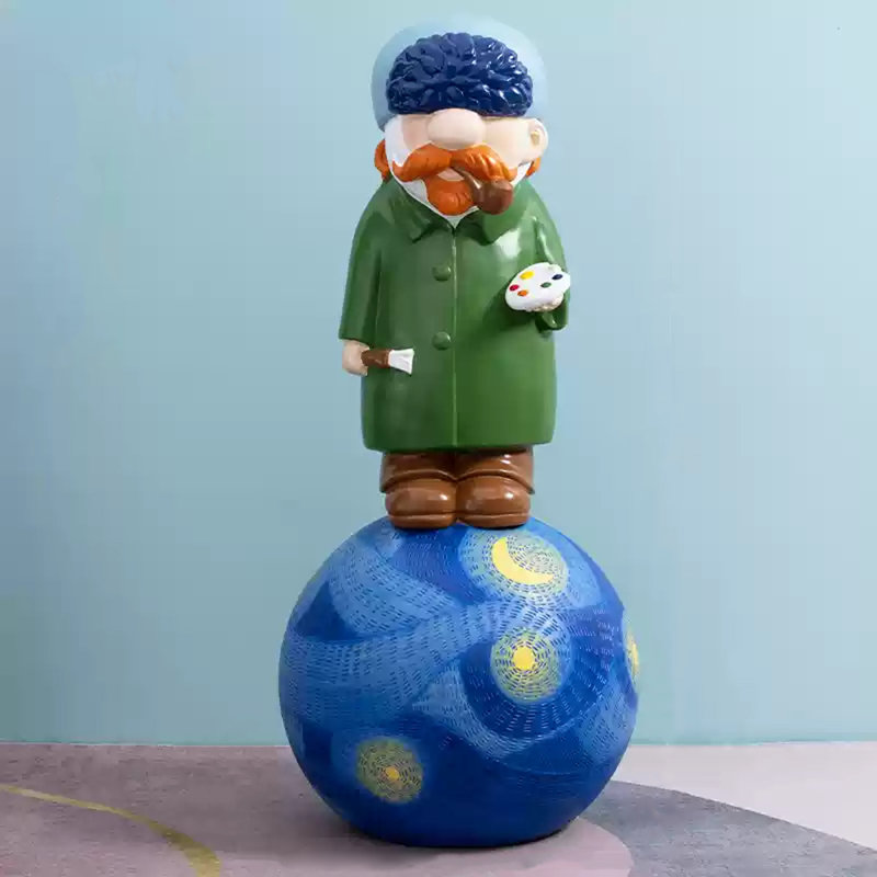 Van Gogh Starry Night Large Sculpture
