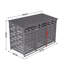 Outdoor Spruce Wood Garbage Can Garden Storage Shed