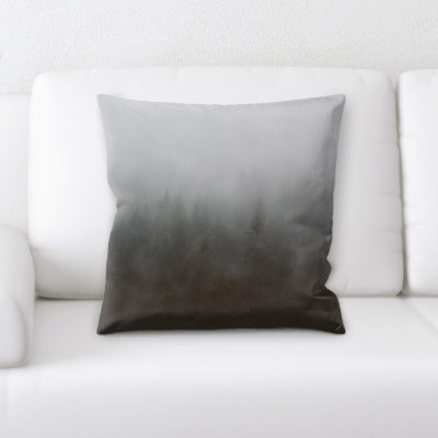 Microsuede Reversible Throw Pillow