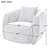 Comfortable U-Style Upholstered Armchair With 1 Pillow, Ideal For Living Room And Bedroom Relaxation, Modern Design, Durable Polyester Fabric, Perfect For Reading Or Watching TV