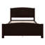 Lit plateforme double en bois massif avec lattes de soutien, structure solide, aucun sommier nécessaire, finition espresso-1172599393-1172599392