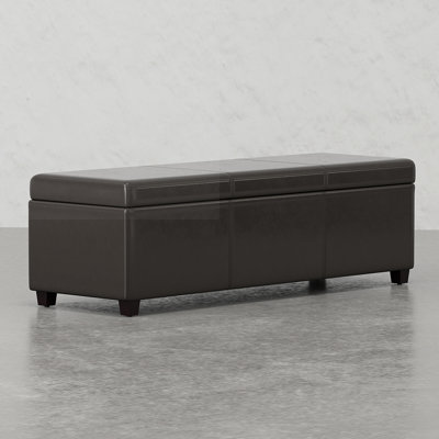 Extra Large Storage Ottoman Bench
