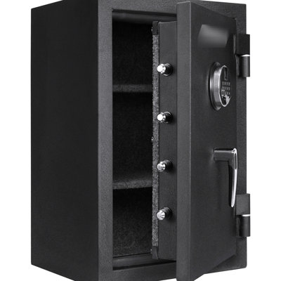 2.02 Cubic Ft Fire Safe With Adjustable Shelves And Security 160 Distinct Fingerprints Storage