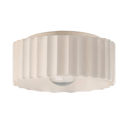 Colgate Single Light Ceramic Flush Mount