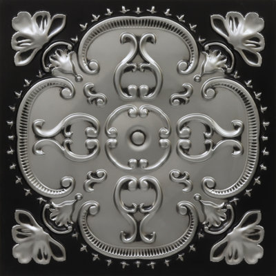 Alhambra 2 Ft. X 2 Ft. Drop-In Or Glue-Up PVC Ceiling Tile