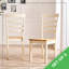 Whitley Solid Wood Dining Chairs - Traditional Rustic Farmhouse Kitchen Style-1800832946