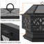 Hexagon Iron Wood Burning Smokeless Fire Pit-1563990613