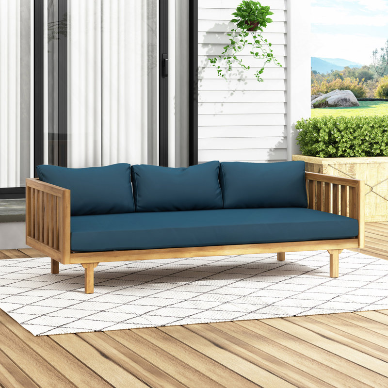 Lit de jour CLAREMONT 3 SEATER, Navy Blue