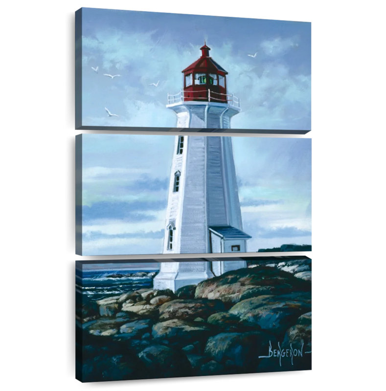 Peggy's Cove Lighthouse, 57" H x 36" W
