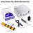 Ionic Detox Foot Bath Spa Machine Kit Cell Lonic Array LCD Display Parents Gift