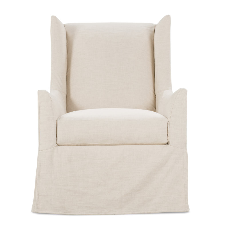 Ellory Slipcovered Swivel Chair