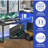 Broly 55'' L Shaped Desk With Power Outlets & LED Light-689159167